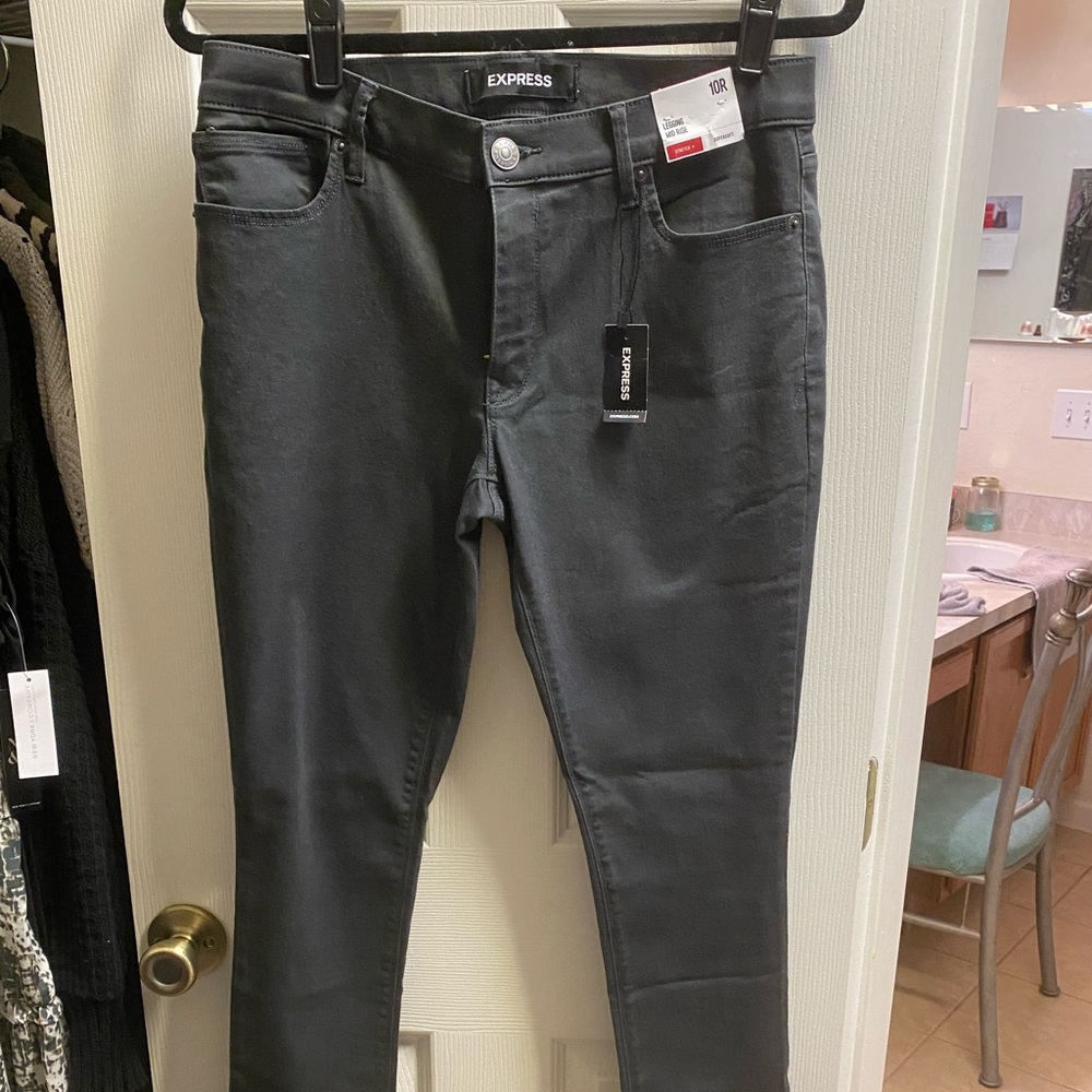 Express jean leggings NWT
